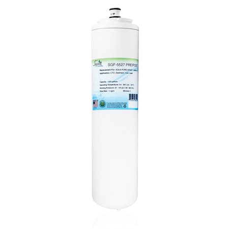 Swift Green Filters Filter Replacement for 3M Aqua Pure AP5527 by Swift Green Filters SGF-5527 pre filter/ Post Filters